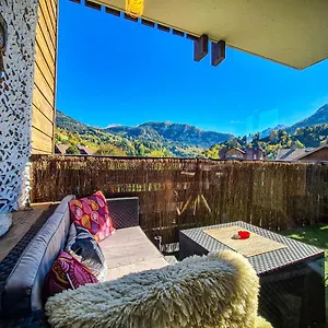 Appt Tournette - Centre Village, Vue Montagne - Aravistour Saint-Jean-de-Sixt