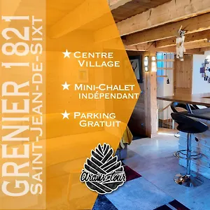 Le Grenier 1821 - Mini - Centre Village - Aravistour Saint-Jean-de-Sixt